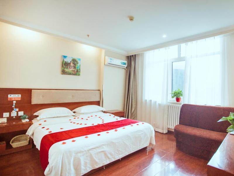 Greentree Inn Hebei Zhangjiakou Zhangbei Caoyuantian Rd Zhangku Avenue Express Hotel 외부 사진