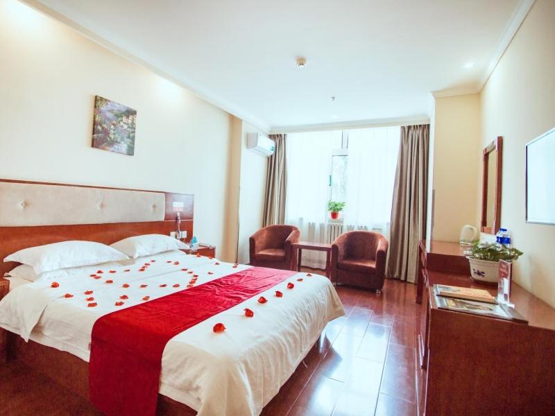 Greentree Inn Hebei Zhangjiakou Zhangbei Caoyuantian Rd Zhangku Avenue Express Hotel 외부 사진