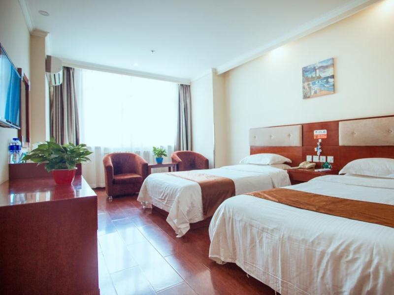 Greentree Inn Hebei Zhangjiakou Zhangbei Caoyuantian Rd Zhangku Avenue Express Hotel 외부 사진