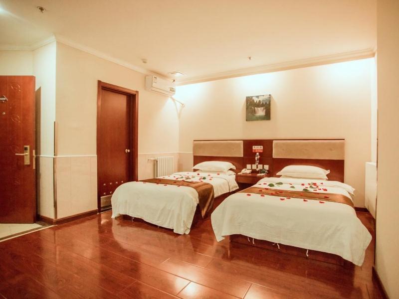 Greentree Inn Hebei Zhangjiakou Zhangbei Caoyuantian Rd Zhangku Avenue Express Hotel 외부 사진