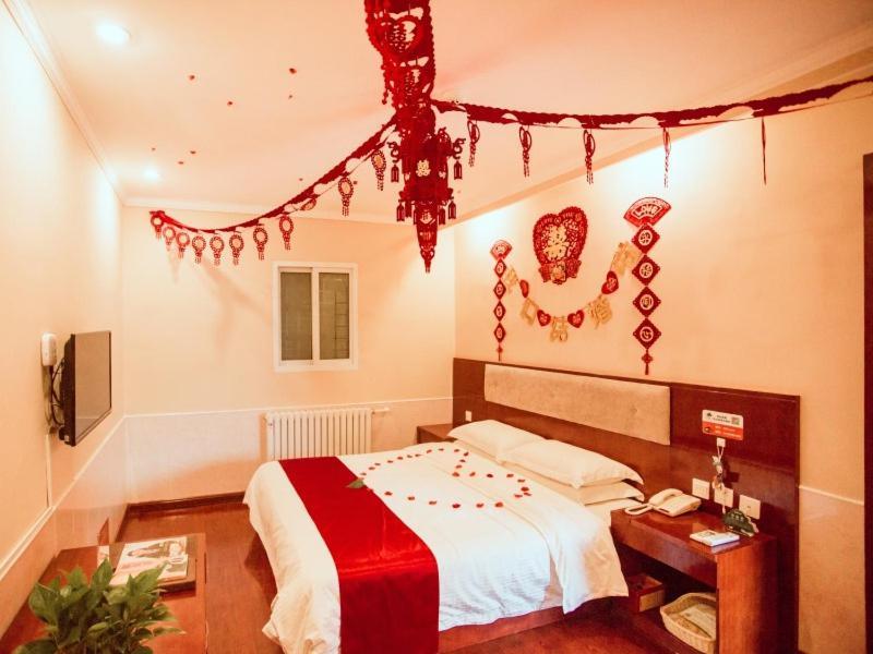 Greentree Inn Hebei Zhangjiakou Zhangbei Caoyuantian Rd Zhangku Avenue Express Hotel 외부 사진