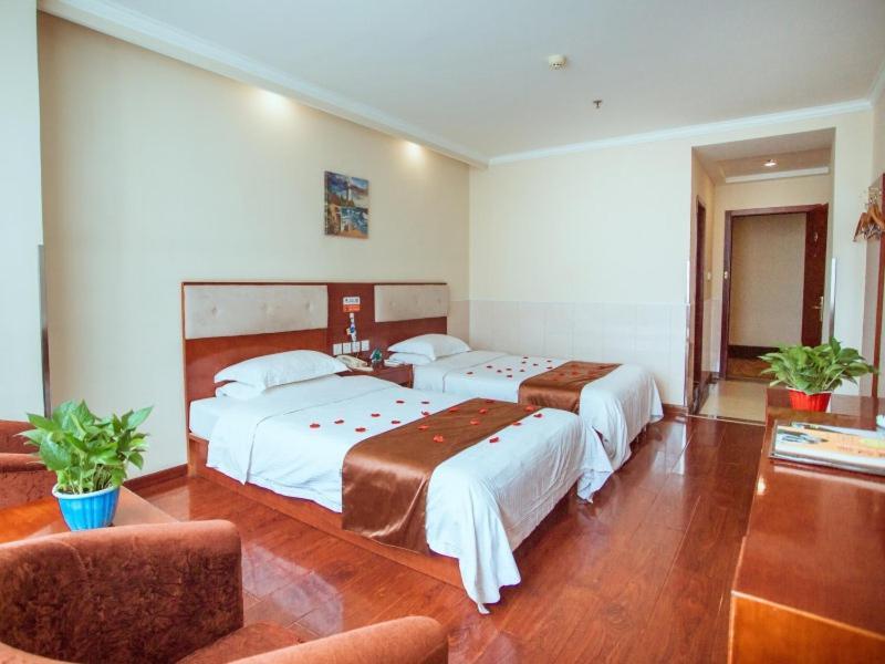 Greentree Inn Hebei Zhangjiakou Zhangbei Caoyuantian Rd Zhangku Avenue Express Hotel 외부 사진